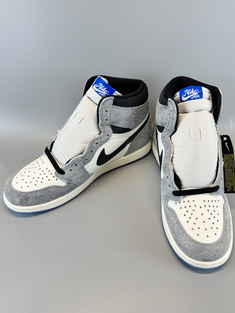 Nike Air Jordan 1 High Retro OG All -Star - White, Gray, Black, Blue Brand New
